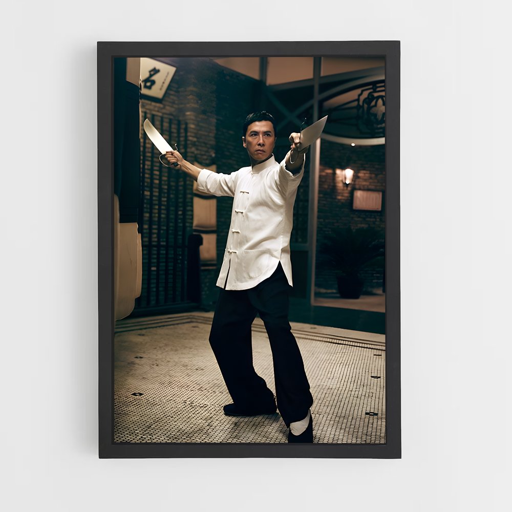 Poster Le Maître Cuisinier – affiche Kung Fu (vue 2)